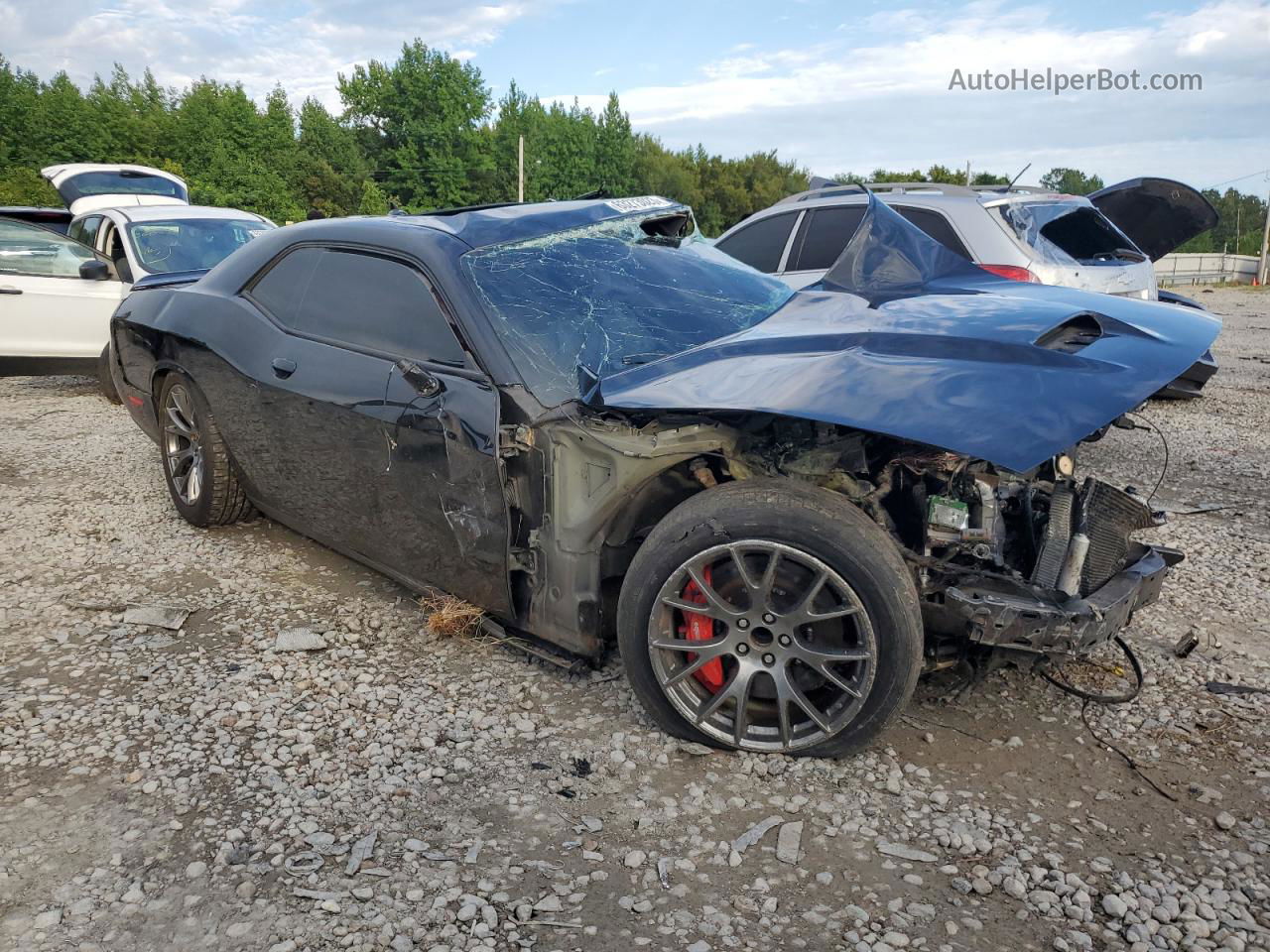 2015 Dodge Challenger Srt 392 Black vin: 2C3CDZDJ8FH895383