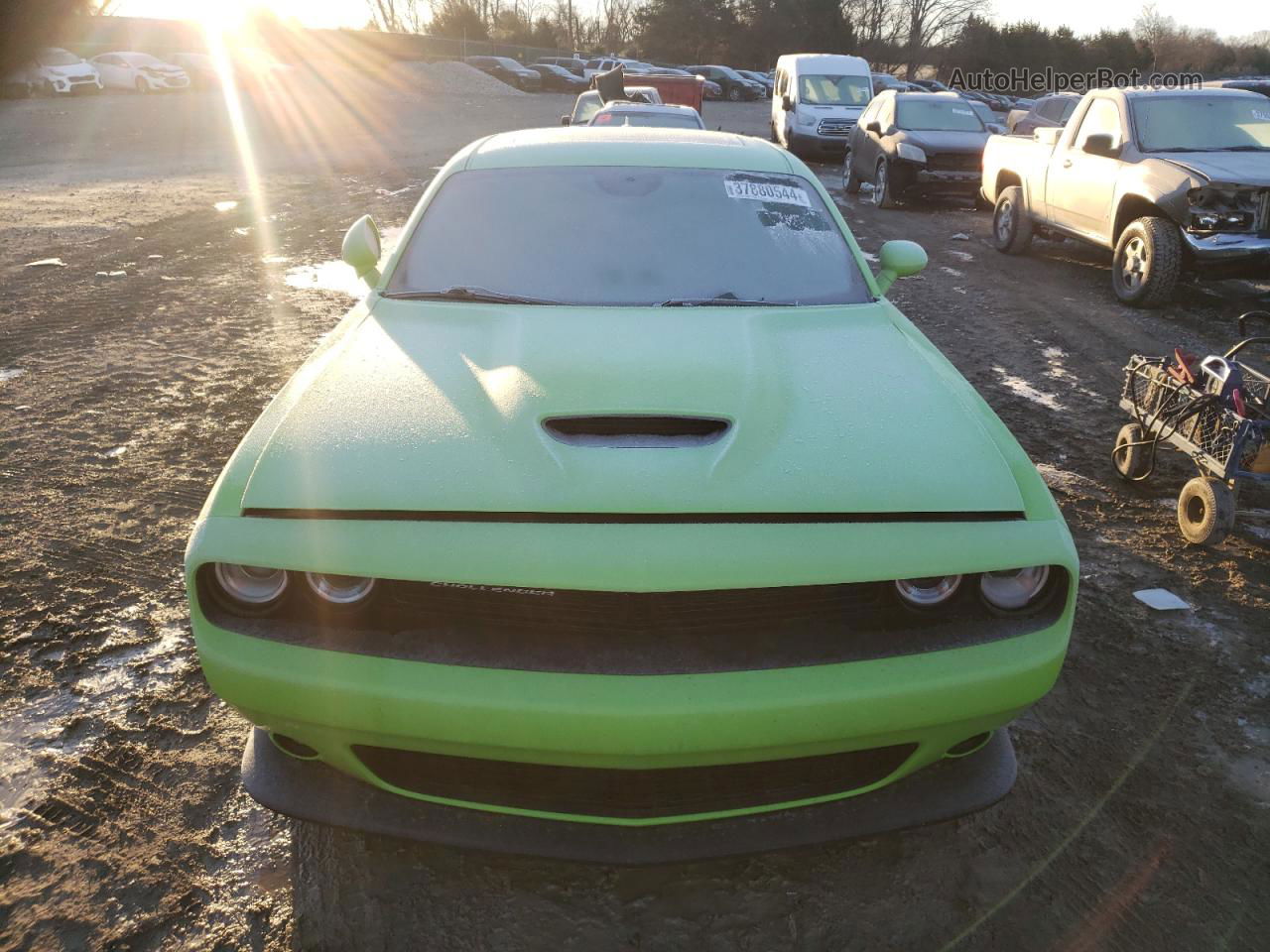 2015 Dodge Challenger Srt 392 Green vin: 2C3CDZDJ9FH865664