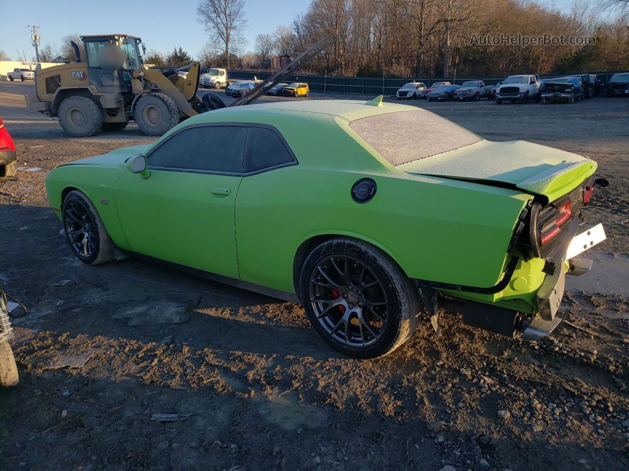 2015 Dodge Challenger Srt 392 Green vin: 2C3CDZDJ9FH865664