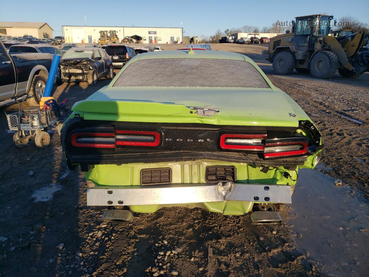 2015 Dodge Challenger Srt 392 Green vin: 2C3CDZDJ9FH865664