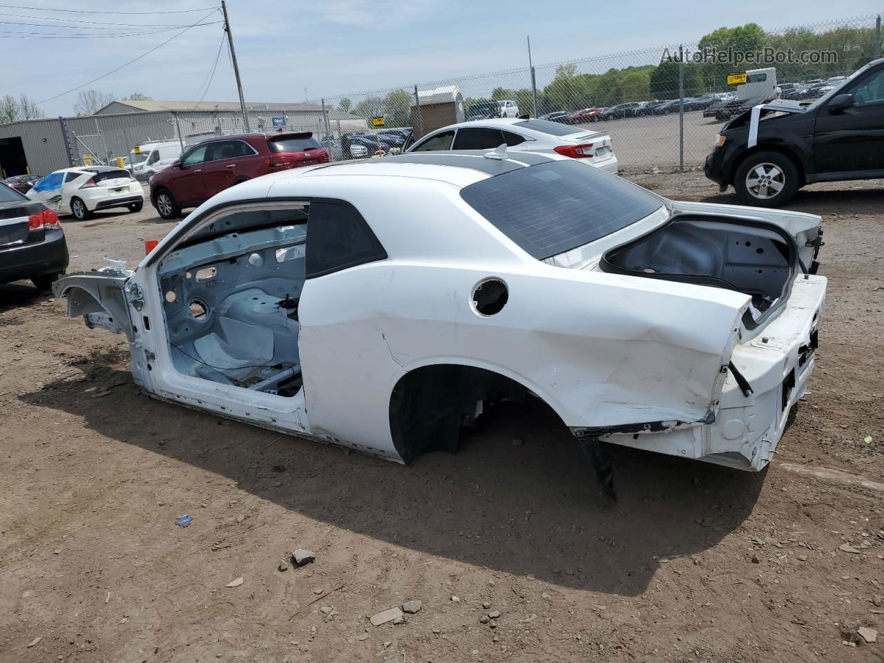 2016 Dodge Challenger Srt 392 White vin: 2C3CDZDJ9GH125422