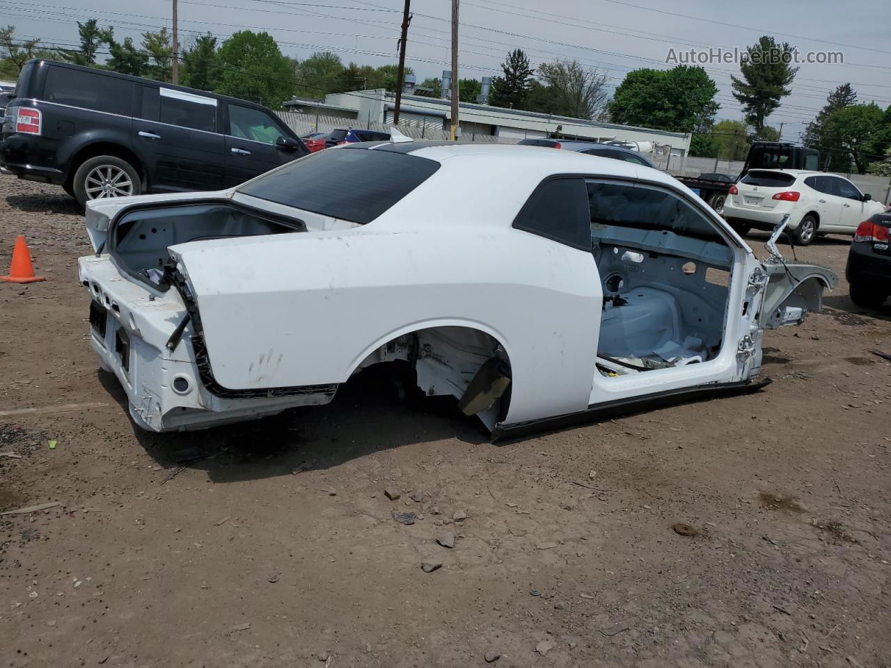 2016 Dodge Challenger Srt 392 White vin: 2C3CDZDJ9GH125422