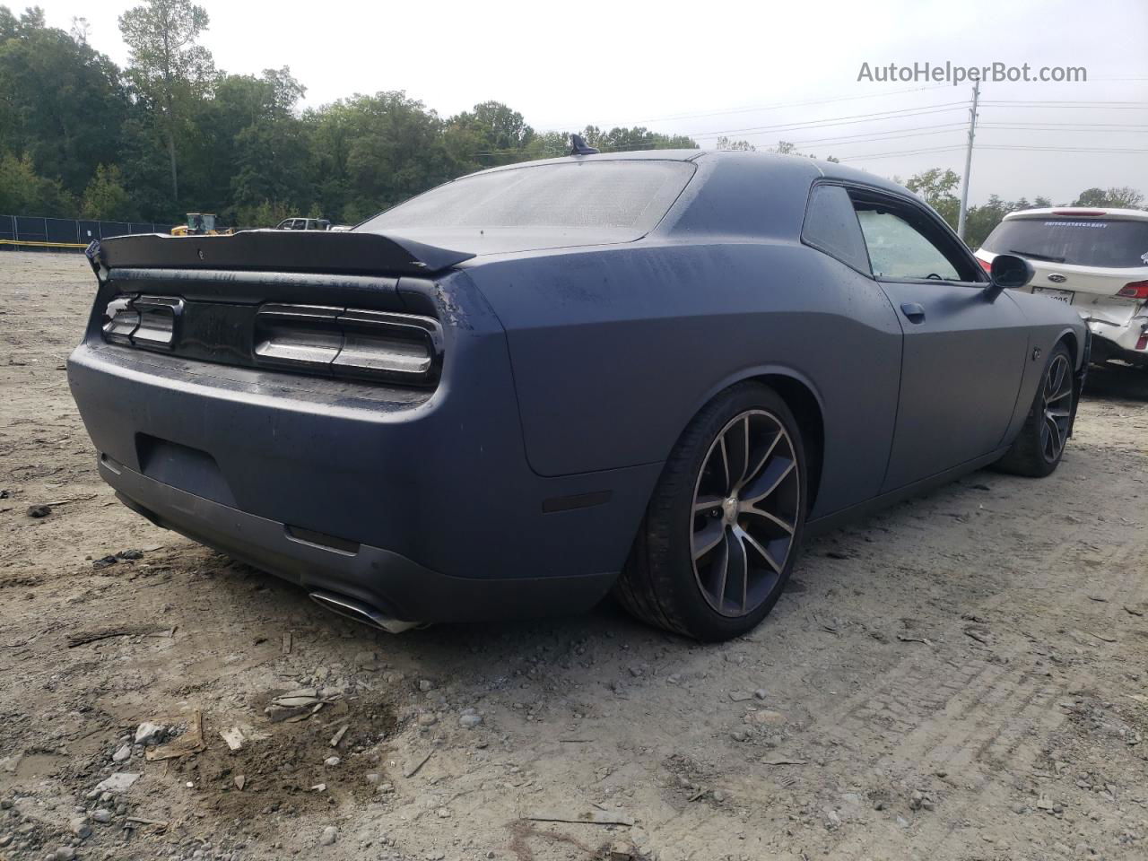 2015 Dodge Challenger R/t Scat Pack Синий vin: 2C3CDZFJ0FH703015