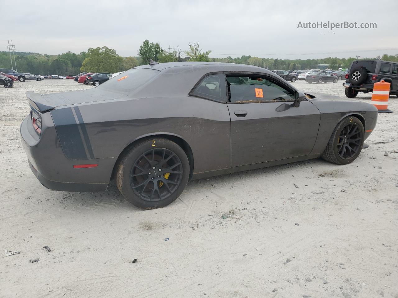 2016 Dodge Challenger R/t Scat Pack Серый vin: 2C3CDZFJ0GH192424