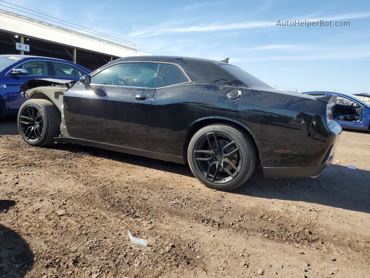 2016 Dodge Challenger R/t Scat Pack Черный vin: 2C3CDZFJ0GH263637