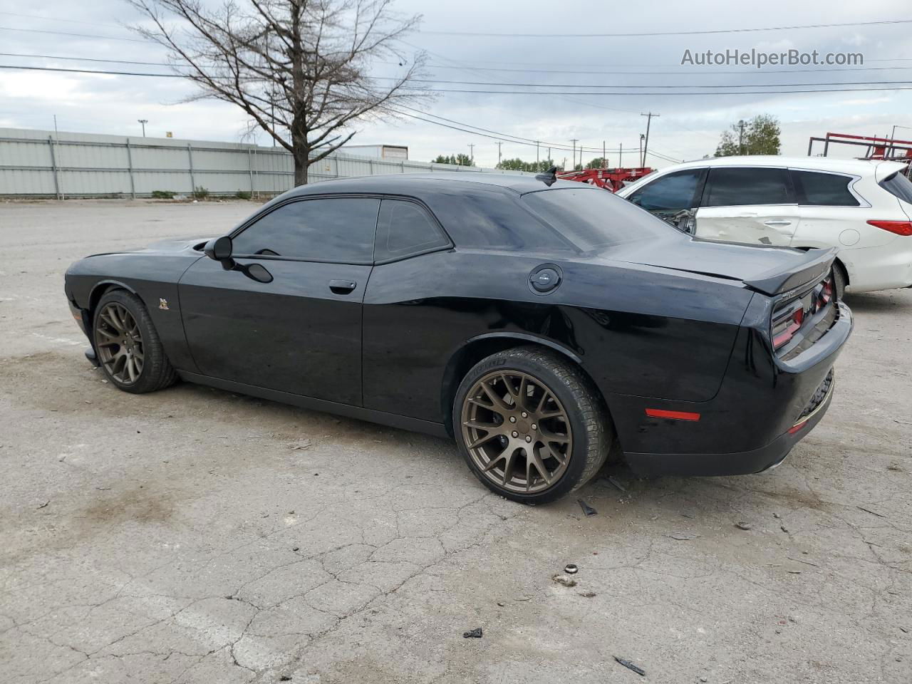 2016 Dodge Challenger R/t Scat Pack Black vin: 2C3CDZFJ0GH284200