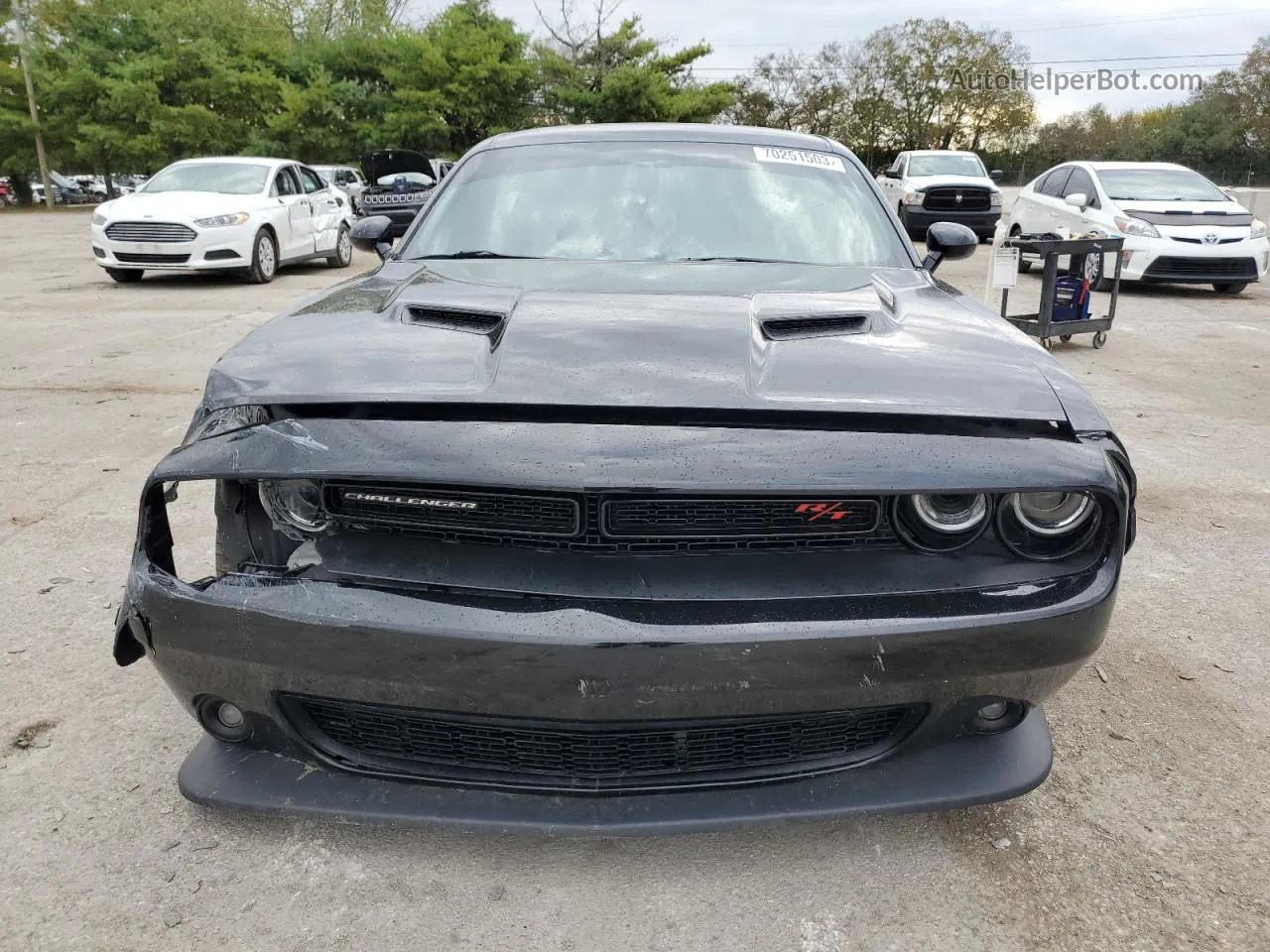 2016 Dodge Challenger R/t Scat Pack Black vin: 2C3CDZFJ0GH284200