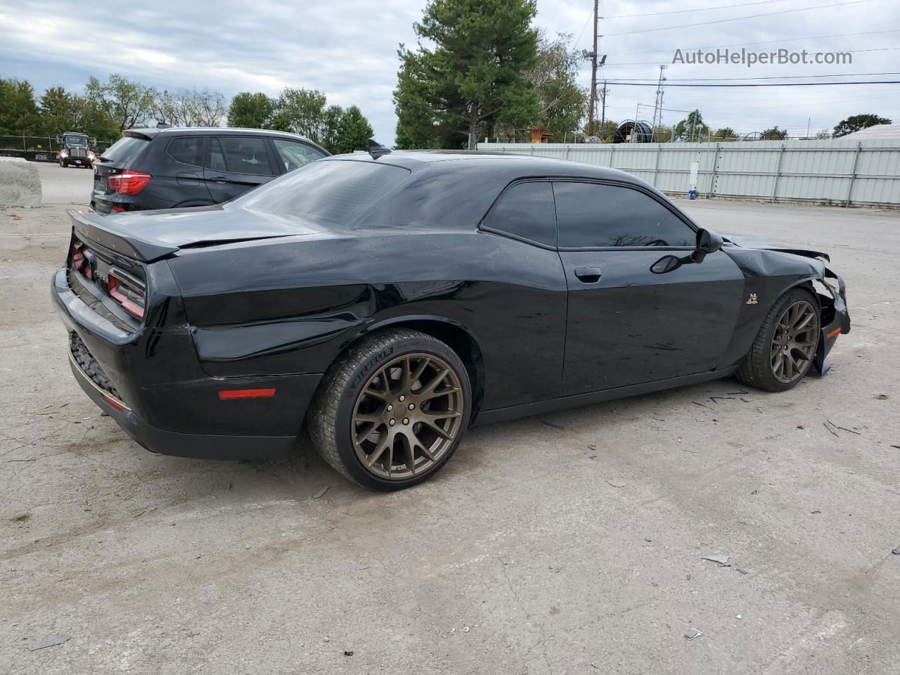 2016 Dodge Challenger R/t Scat Pack Black vin: 2C3CDZFJ0GH284200