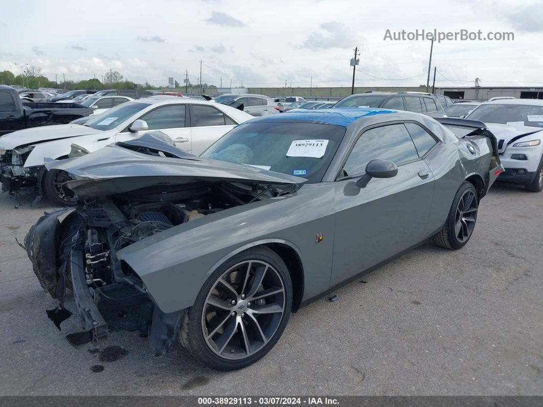 2017 Dodge Challenger 392 Hemi Scat Pack Shaker Gray vin: 2C3CDZFJ0HH605024