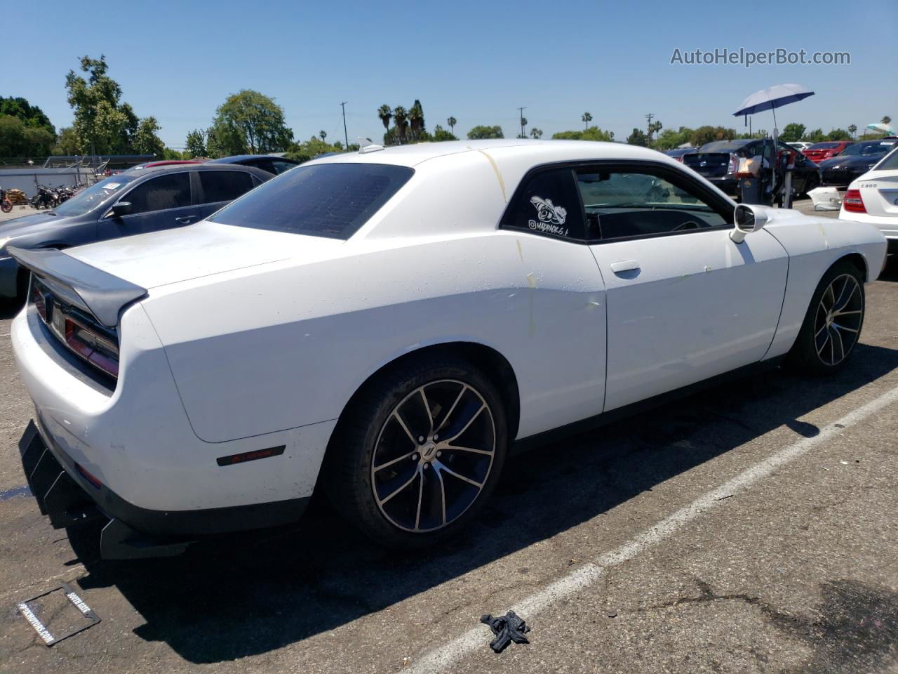 2018 Dodge Challenger R/t 392 Белый vin: 2C3CDZFJ0JH152030