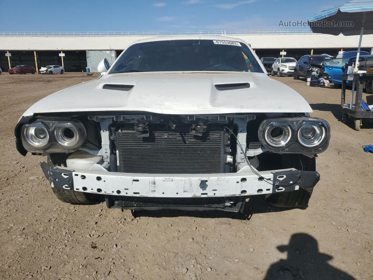 2018 Dodge Challenger R/t 392 White vin: 2C3CDZFJ0JH152030