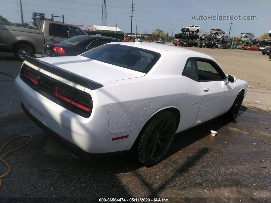 2018 Dodge Challenger R/t Scat Pack White vin: 2C3CDZFJ0JH255111