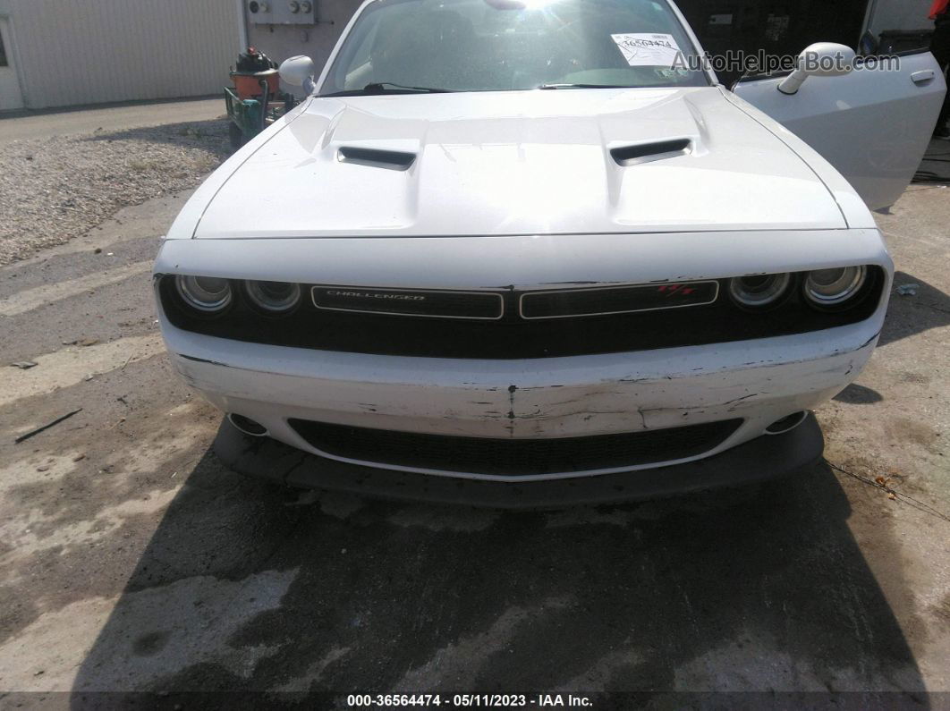 2018 Dodge Challenger R/t Scat Pack White vin: 2C3CDZFJ0JH255111