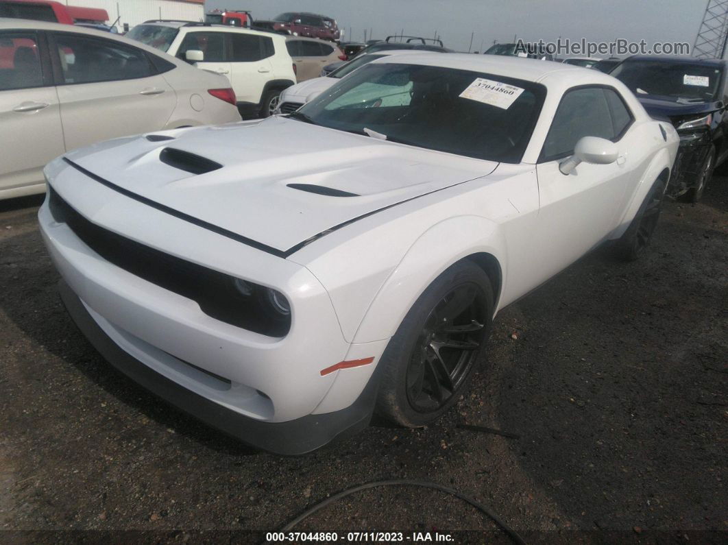 2022 Dodge Challenger R/t Scat Pack Widebody White vin: 2C3CDZFJ0NH237262