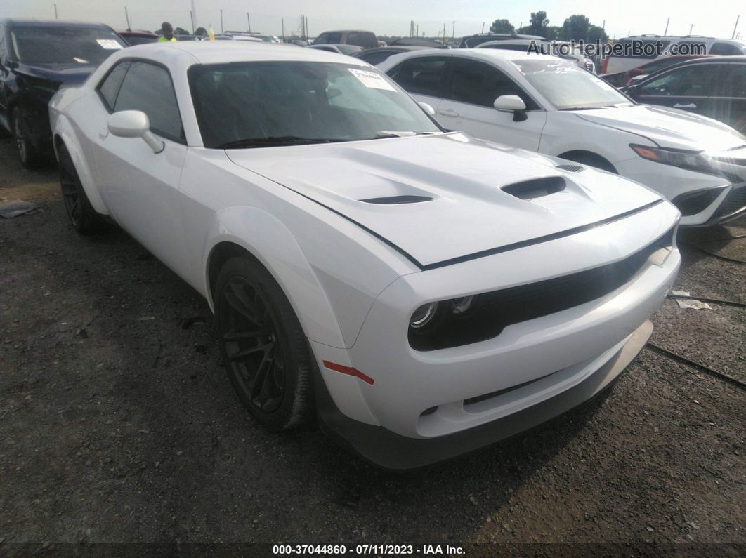 2022 Dodge Challenger R/t Scat Pack Widebody White vin: 2C3CDZFJ0NH237262