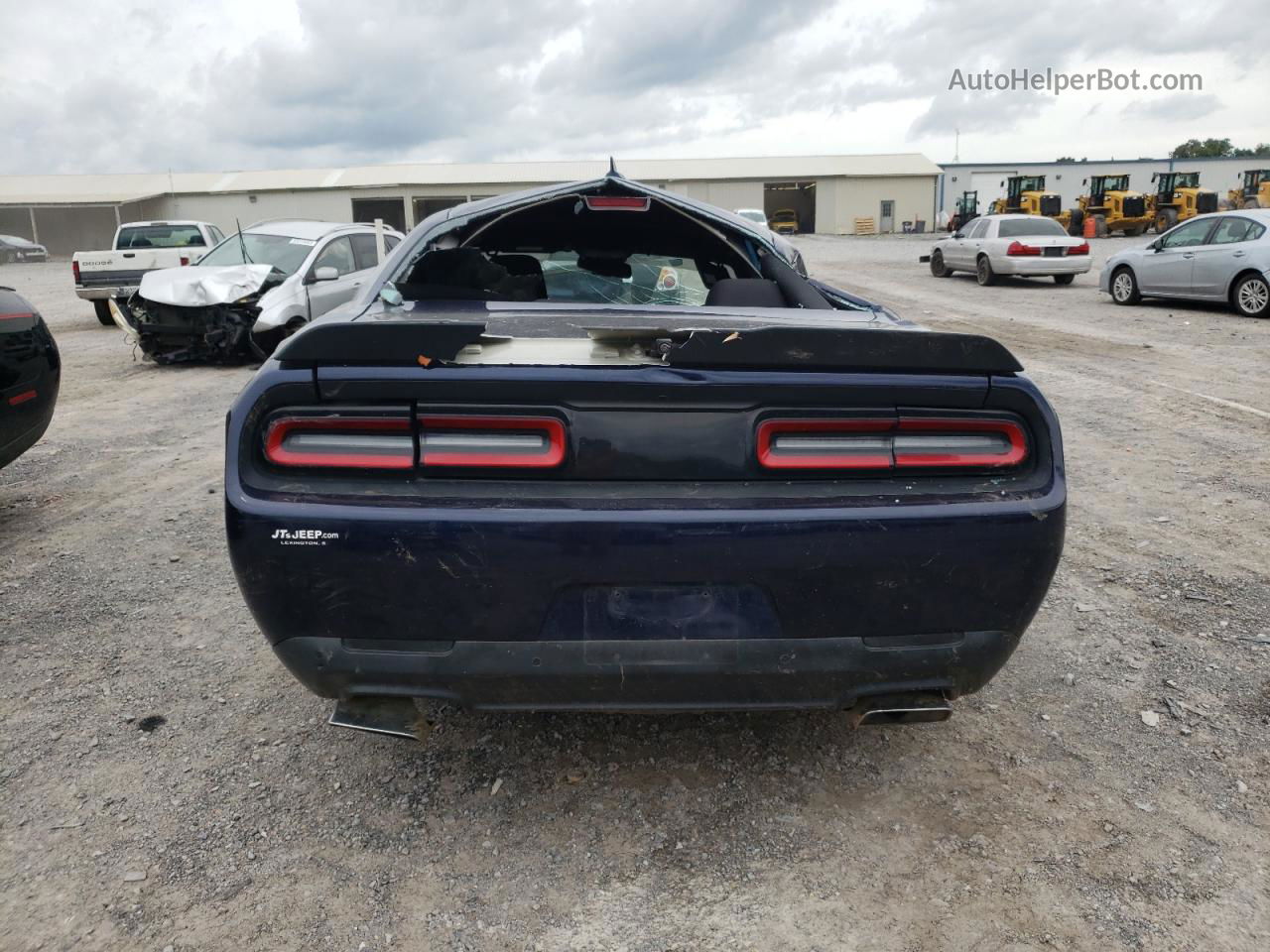 2016 Dodge Challenger R/t Scat Pack Blue vin: 2C3CDZFJ1GH284254