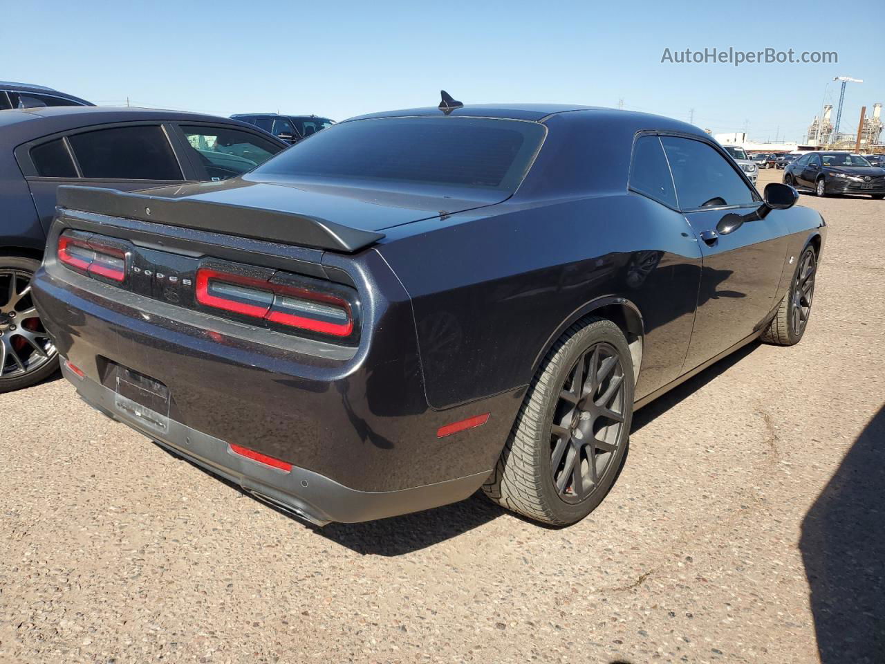 2016 Dodge Challenger R/t Scat Pack Charcoal vin: 2C3CDZFJ1GH351418