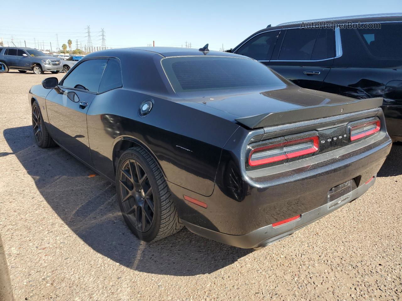 2016 Dodge Challenger R/t Scat Pack Угольный vin: 2C3CDZFJ1GH351418