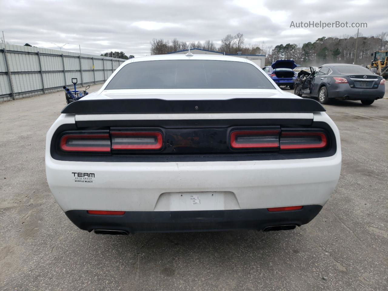 2018 Dodge Challenger R/t 392 Белый vin: 2C3CDZFJ1JH149749