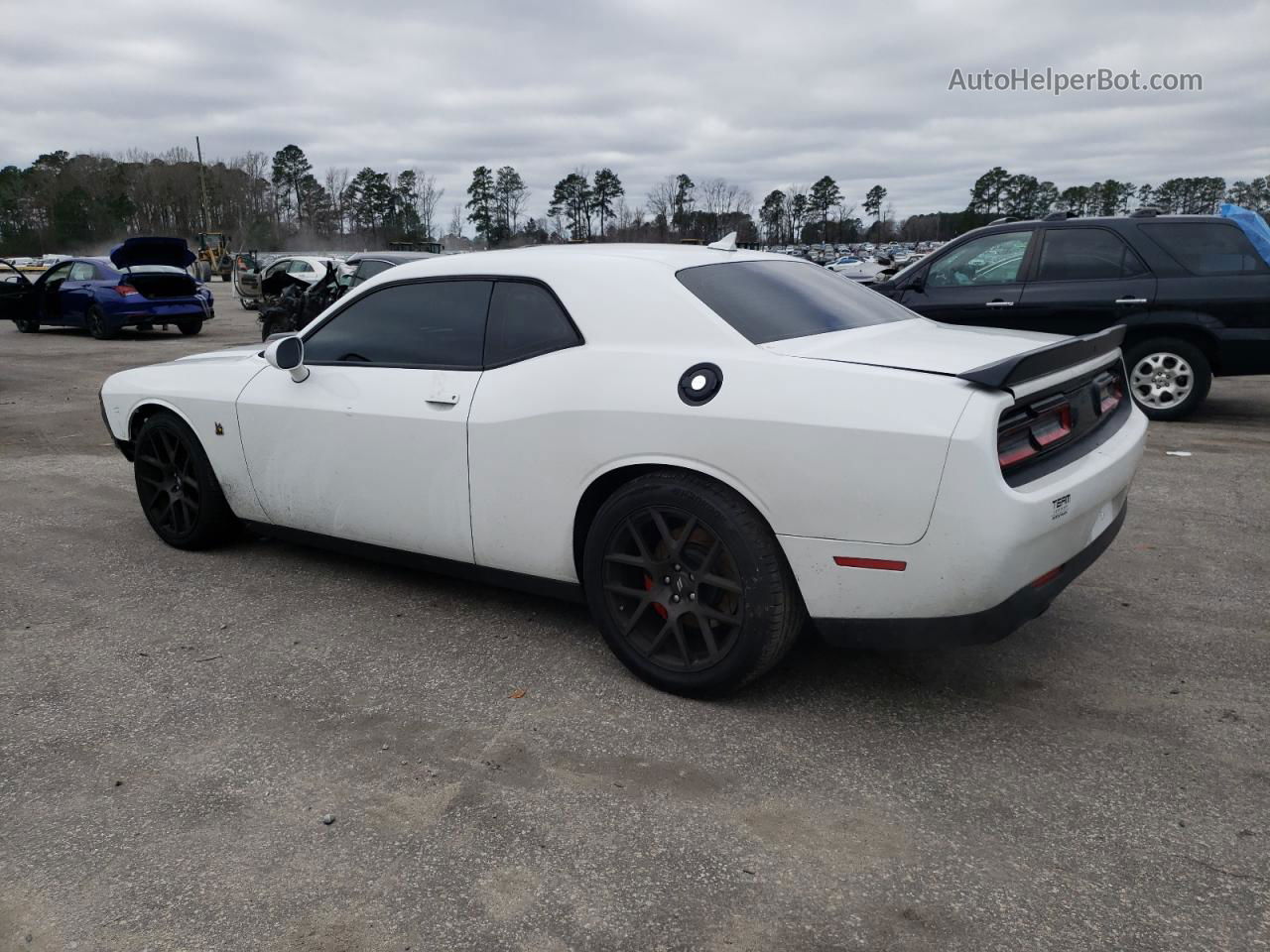 2018 Dodge Challenger R/t 392 White vin: 2C3CDZFJ1JH149749