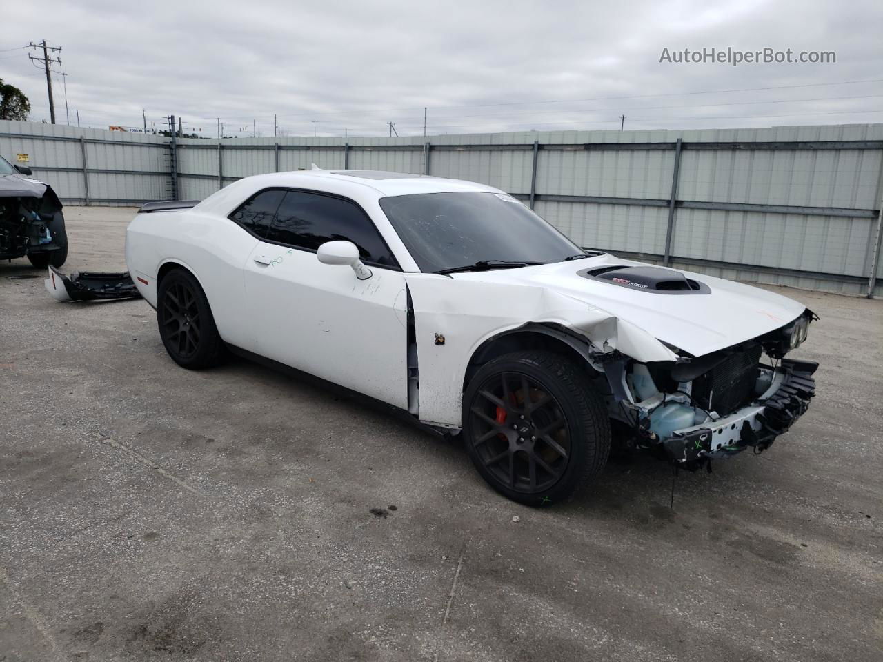 2018 Dodge Challenger R/t 392 Белый vin: 2C3CDZFJ1JH149749