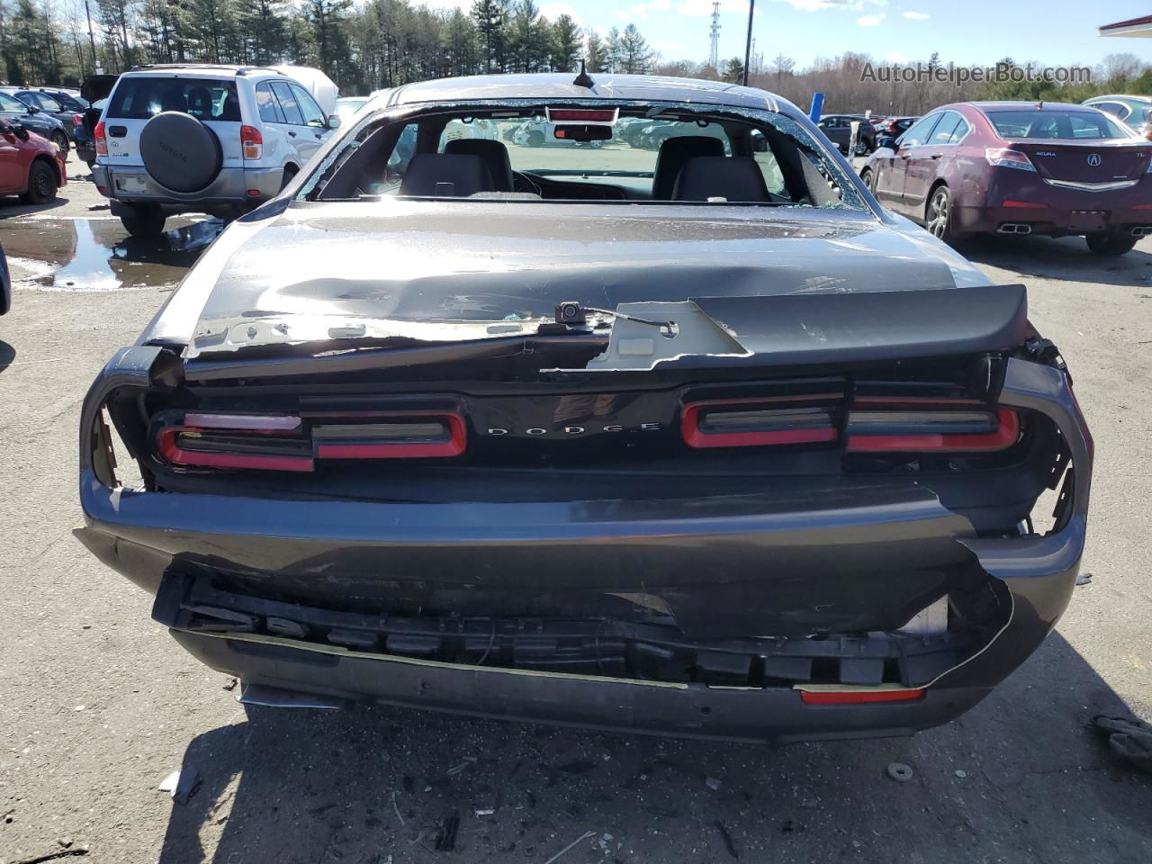 2018 Dodge Challenger R/t 392 Gray vin: 2C3CDZFJ1JH341303