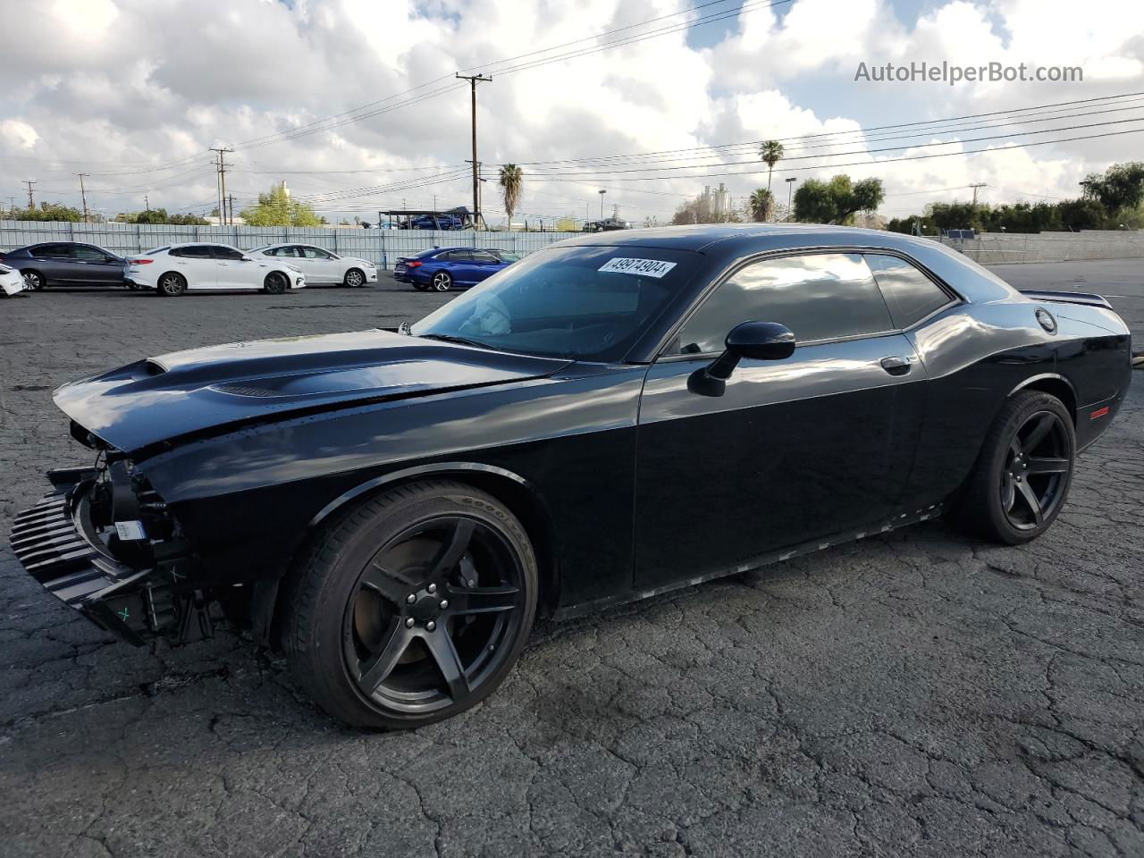 2022 Dodge Challenger R/t Scat Pack Black vin: 2C3CDZFJ1NH160272