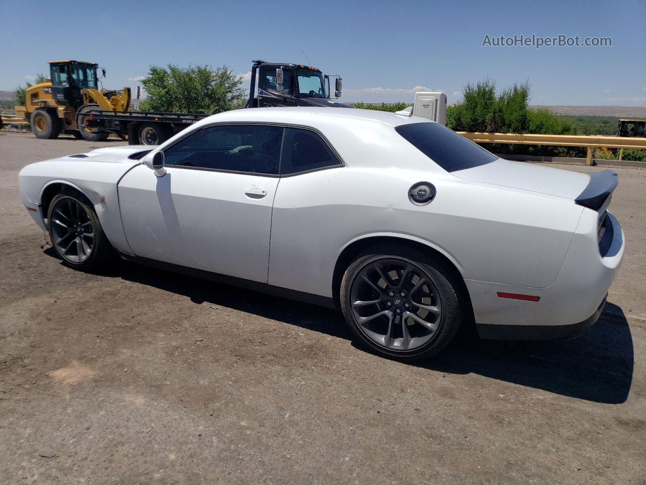 2022 Dodge Challenger R/t Scat Pack White vin: 2C3CDZFJ1NH254927