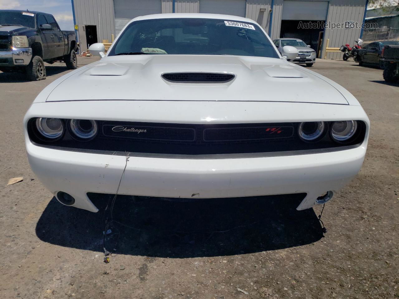 2022 Dodge Challenger R/t Scat Pack White vin: 2C3CDZFJ1NH254927