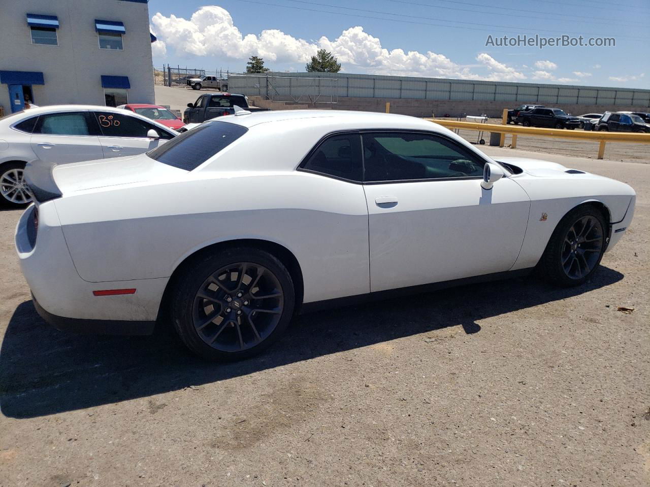 2022 Dodge Challenger R/t Scat Pack Белый vin: 2C3CDZFJ1NH254927