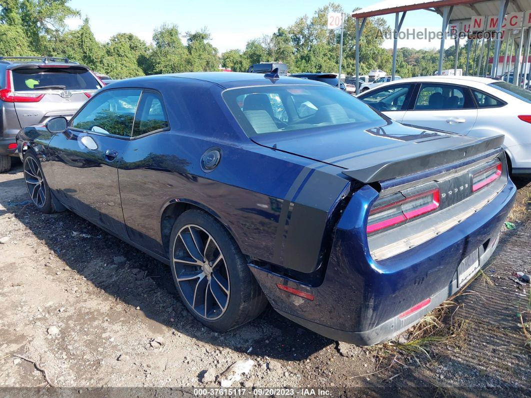 2016 Dodge Challenger 392 Hemi Scat Pack Shaker Синий vin: 2C3CDZFJ2GH148277