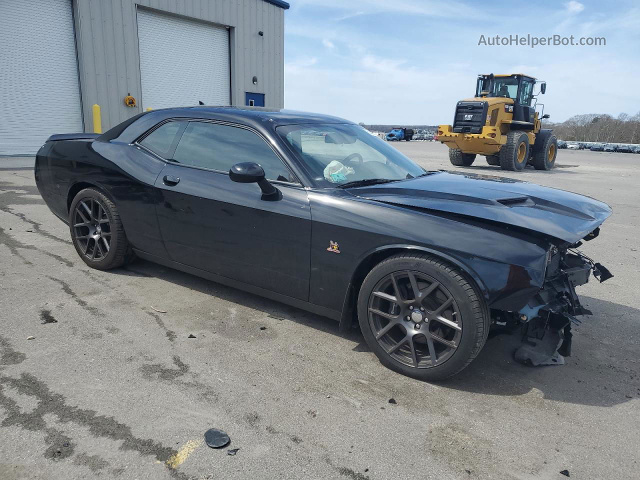 2016 Dodge Challenger R/t Scat Pack Black vin: 2C3CDZFJ2GH176368