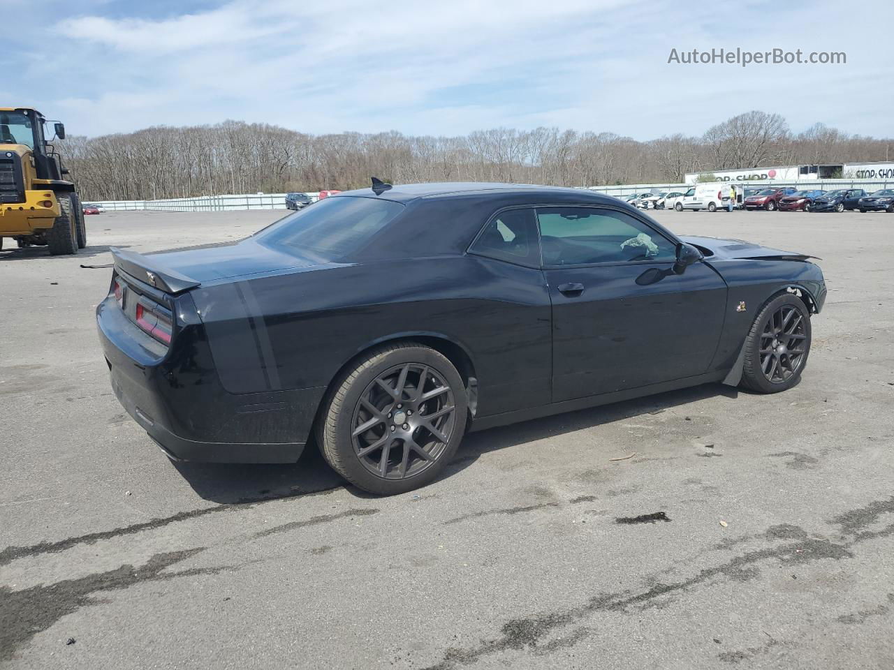 2016 Dodge Challenger R/t Scat Pack Black vin: 2C3CDZFJ2GH176368