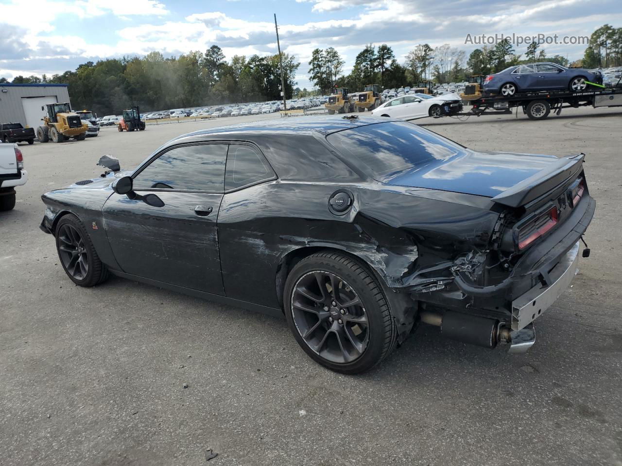 2022 Dodge Challenger R/t Scat Pack Black vin: 2C3CDZFJ2NH254645