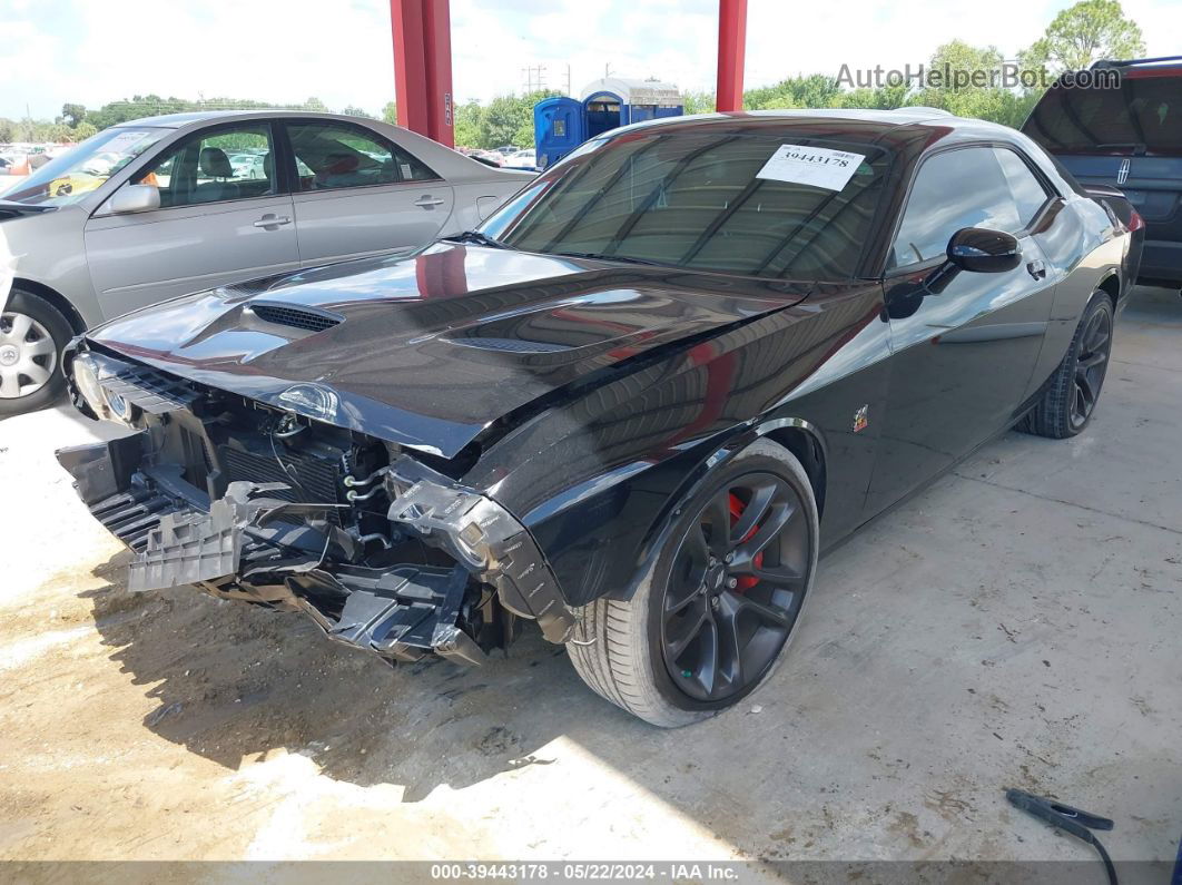 2022 Dodge Challenger R/t Scat Pack Black vin: 2C3CDZFJ2NH258176