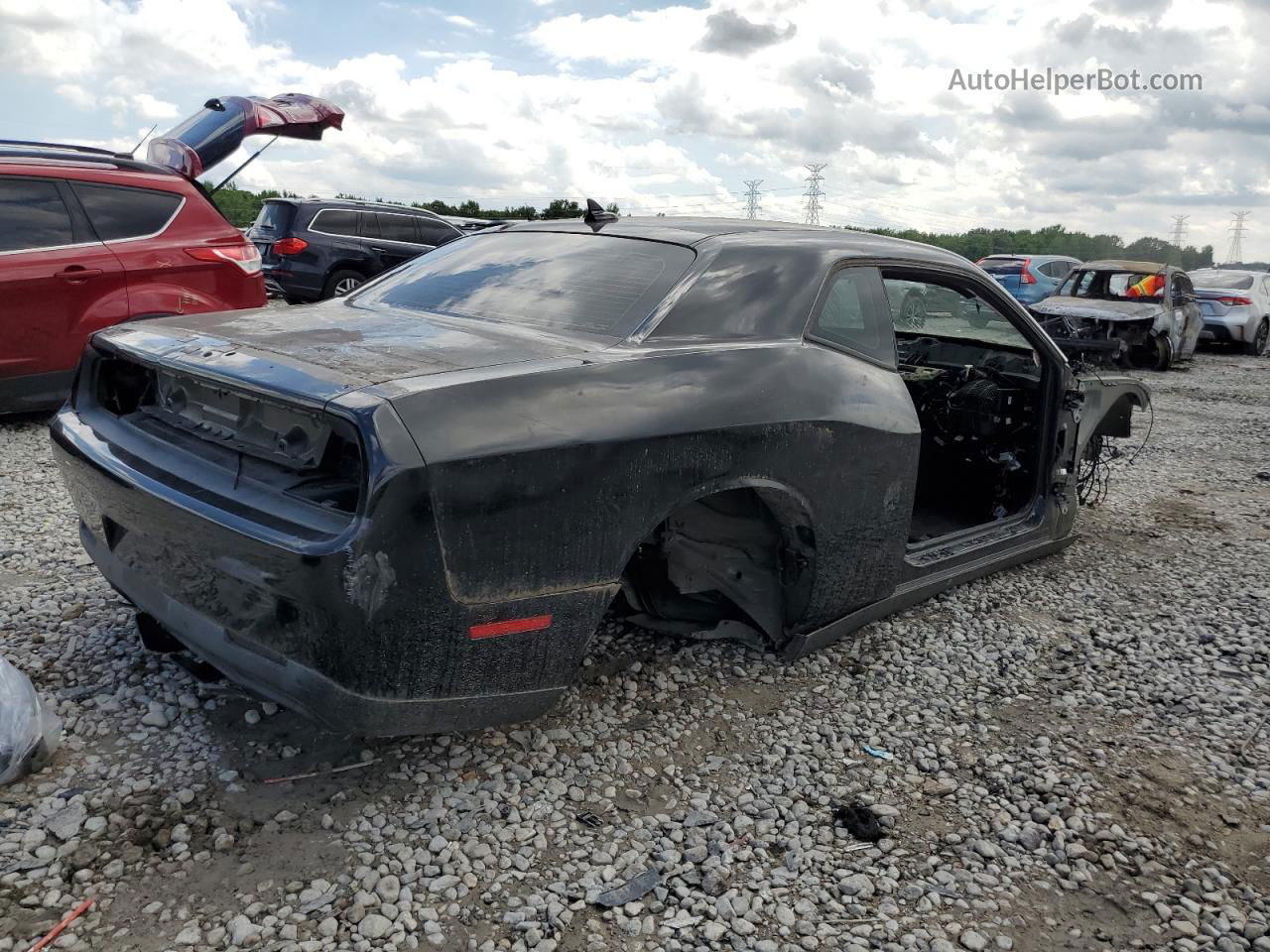 2015 Dodge Challenger R/t Scat Pack Черный vin: 2C3CDZFJ3FH750782