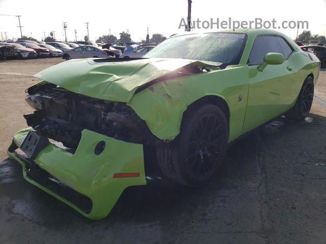 2015 Dodge Challenger R/t Scat Pack Green vin: 2C3CDZFJ3FH877810