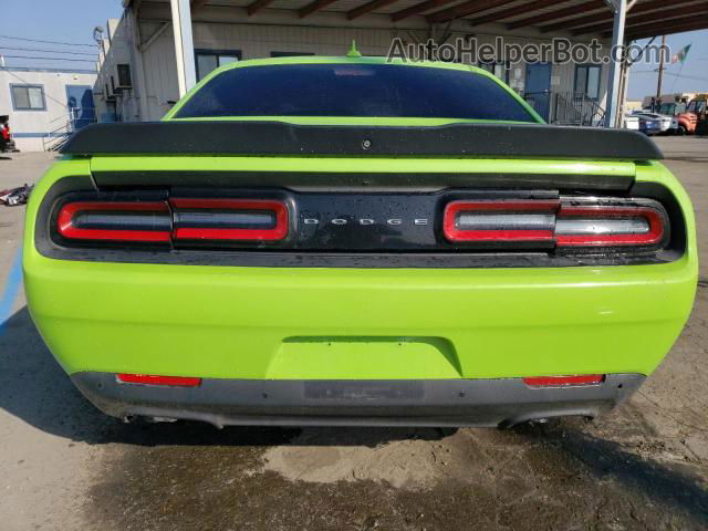 2015 Dodge Challenger R/t Scat Pack Green vin: 2C3CDZFJ3FH877810