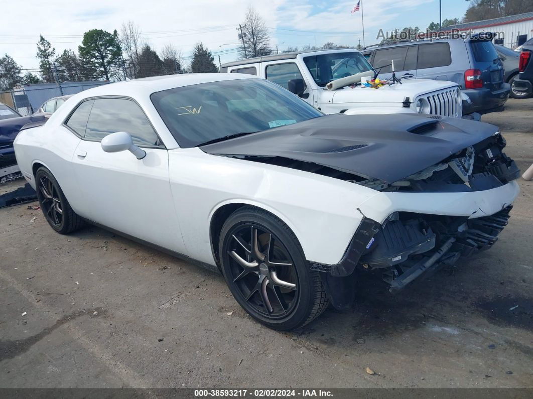 2016 Dodge Challenger R/t Scat Pack White vin: 2C3CDZFJ3GH153679