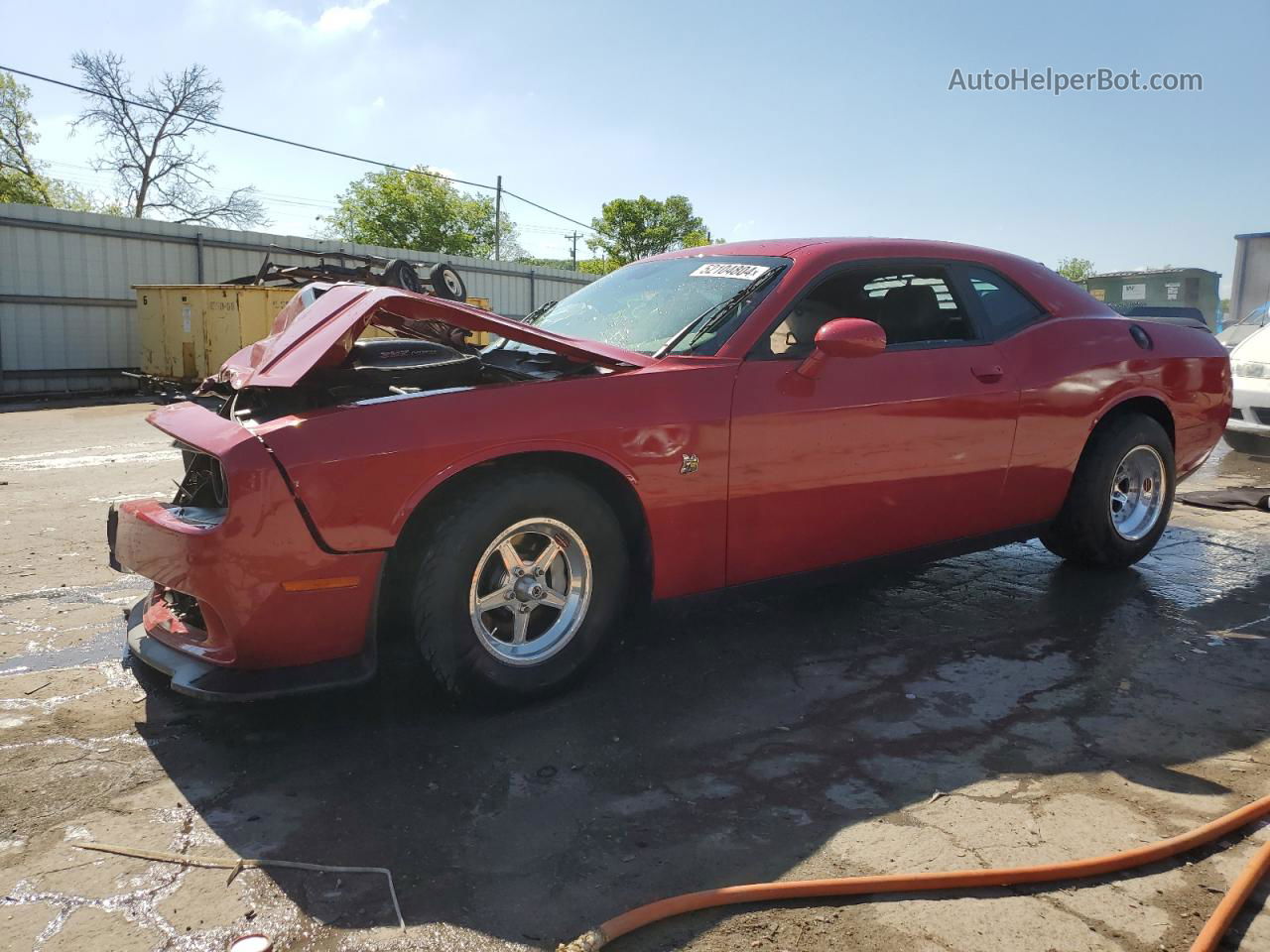 2017 Dodge Challenger R/t 392 Red vin: 2C3CDZFJ3HH507881