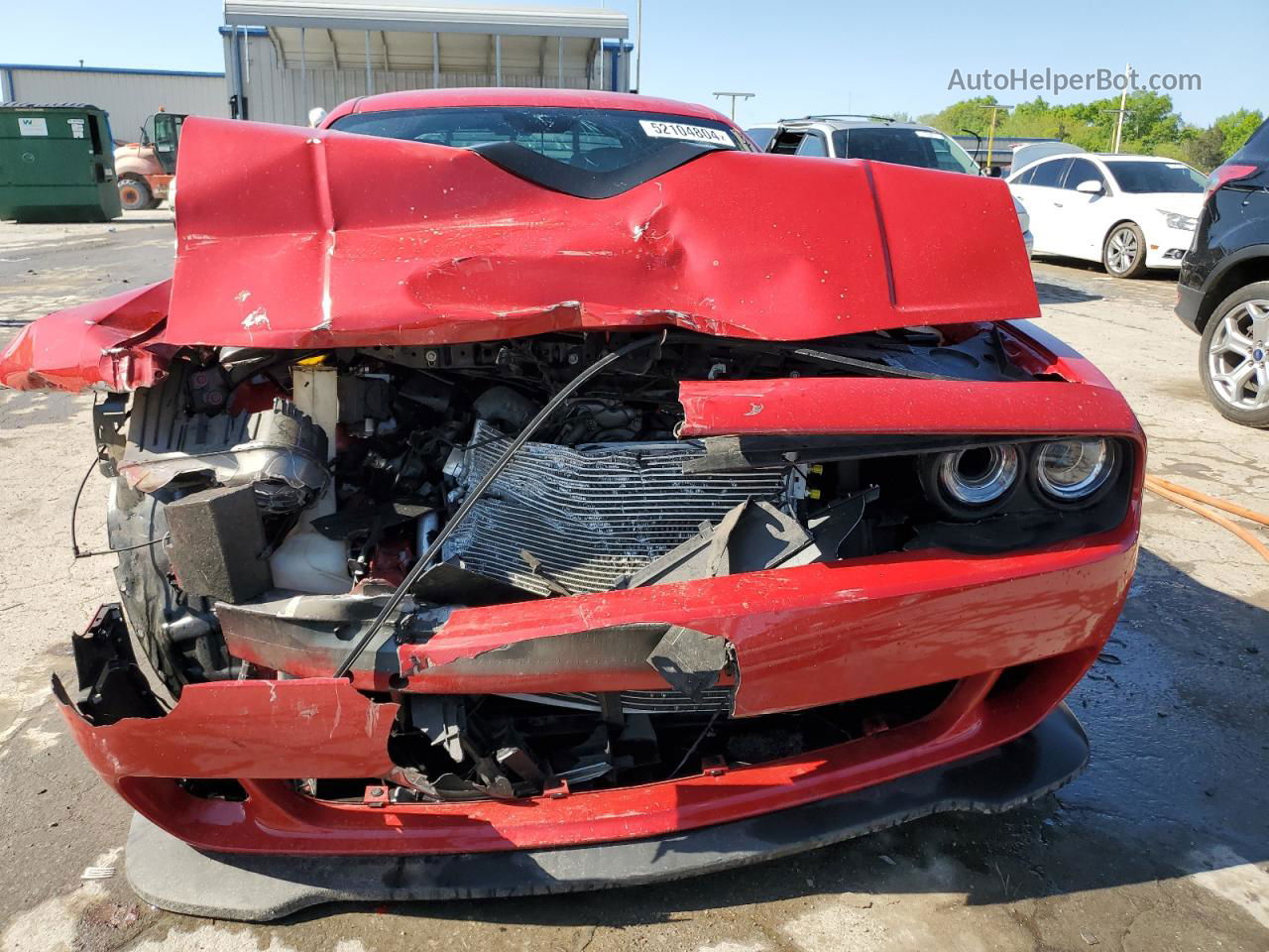 2017 Dodge Challenger R/t 392 Red vin: 2C3CDZFJ3HH507881