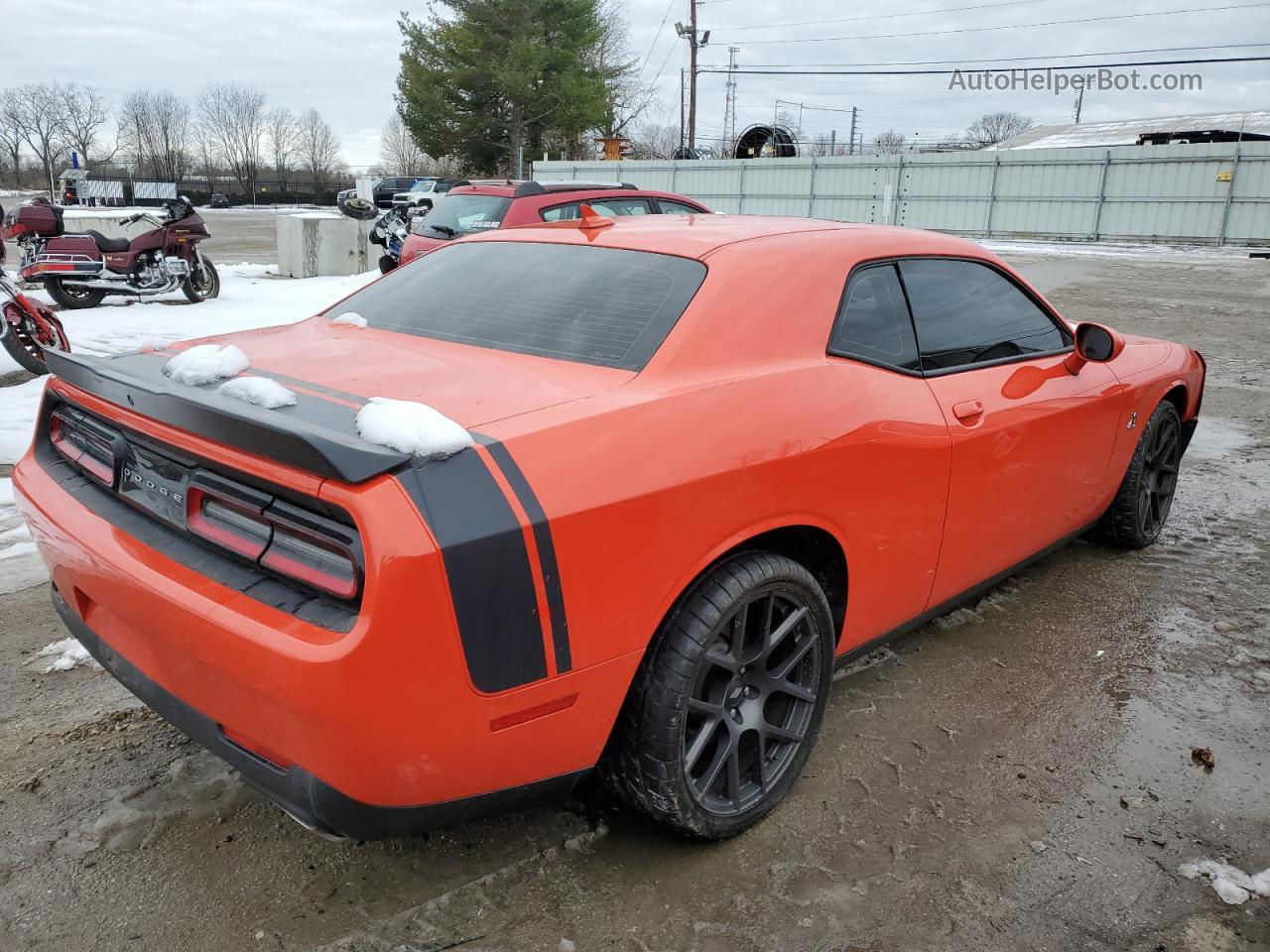 2017 Dodge Challenger R/t 392 Orange vin: 2C3CDZFJ3HH589269