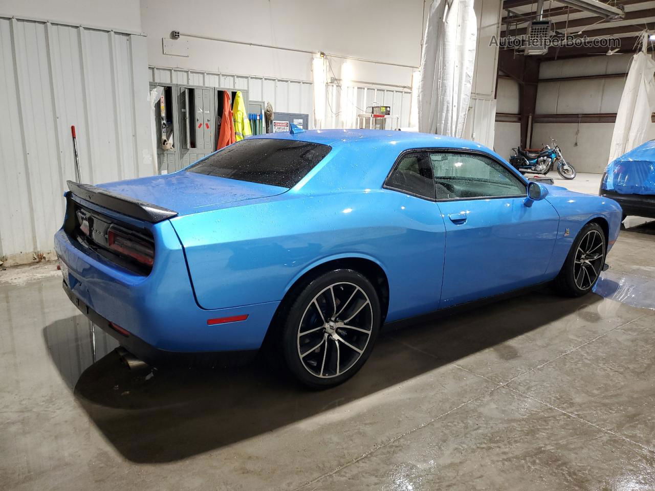 2018 Dodge Challenger R/t 392 Blue vin: 2C3CDZFJ3JH305001