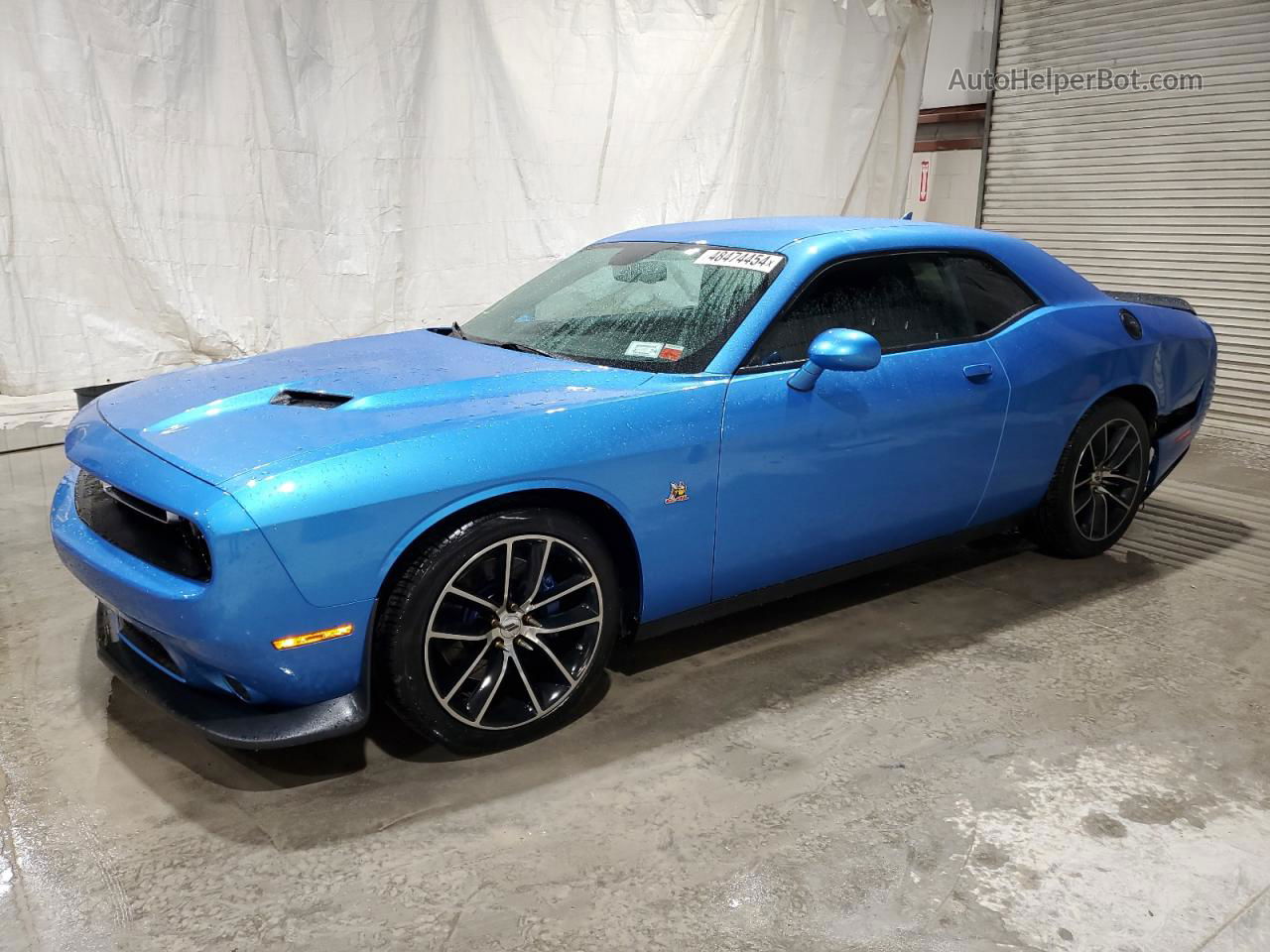 2018 Dodge Challenger R/t 392 Blue vin: 2C3CDZFJ3JH305001