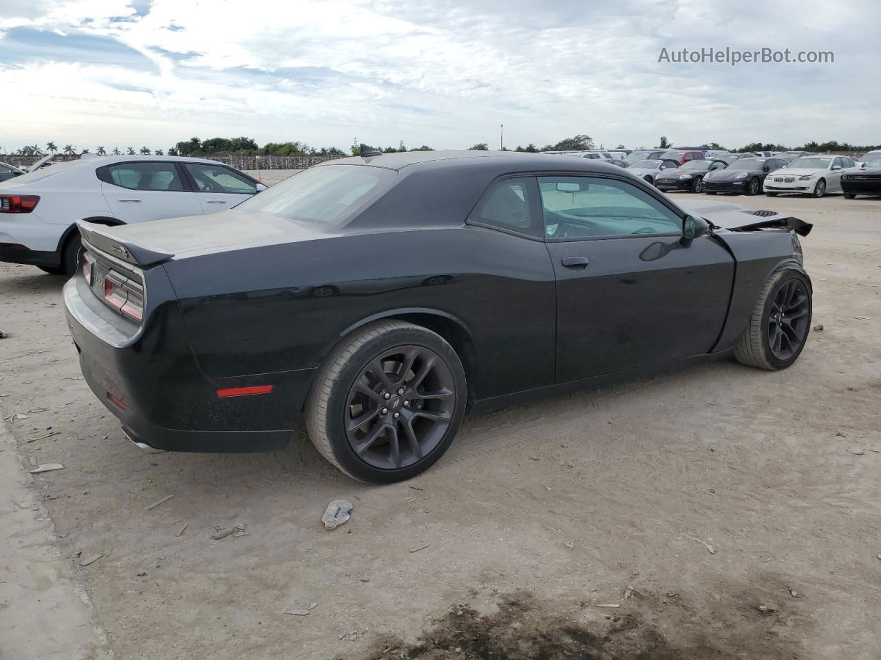 2022 Dodge Challenger R/t Scat Pack Черный vin: 2C3CDZFJ3NH181687