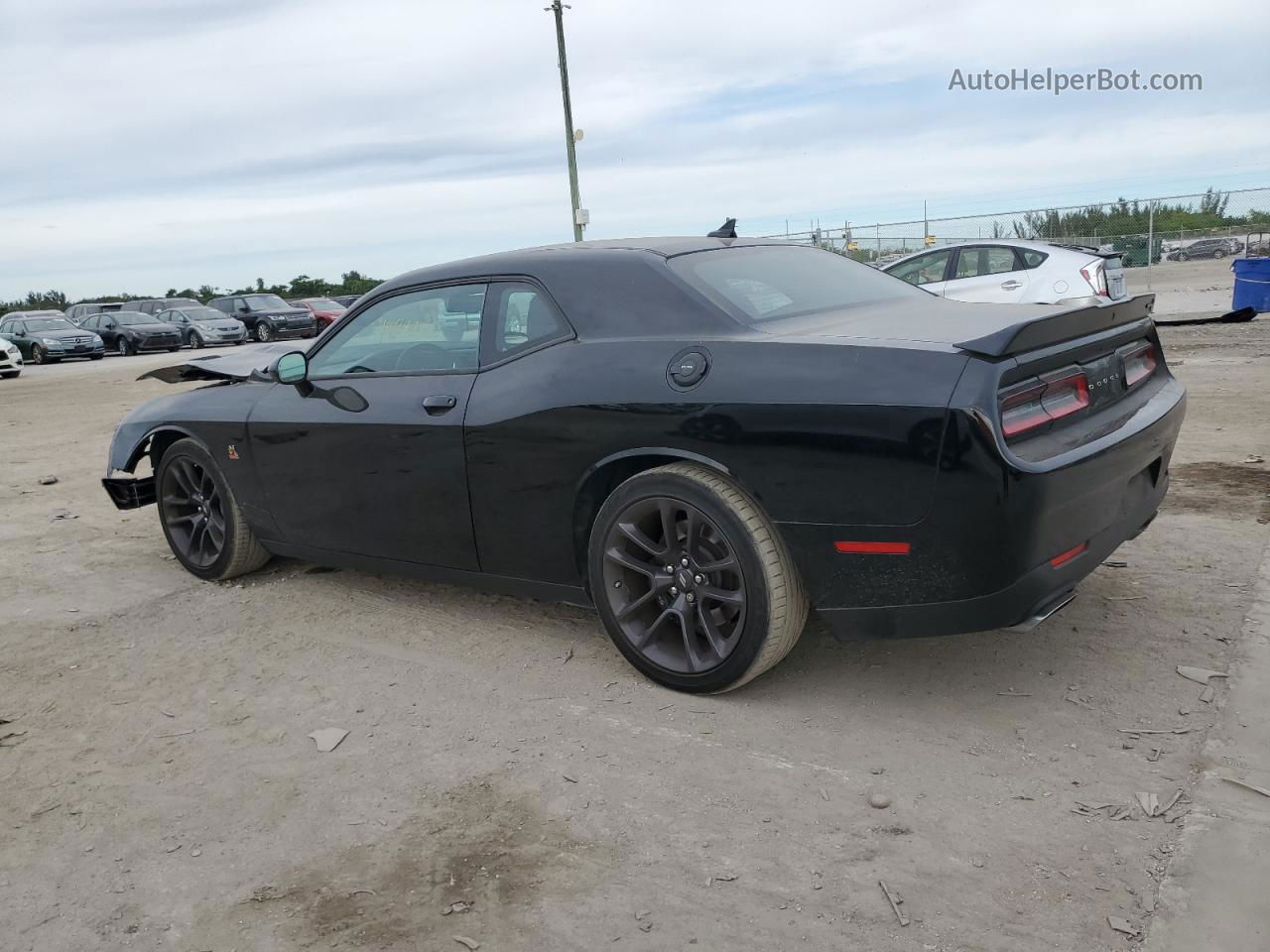 2022 Dodge Challenger R/t Scat Pack Black vin: 2C3CDZFJ3NH181687