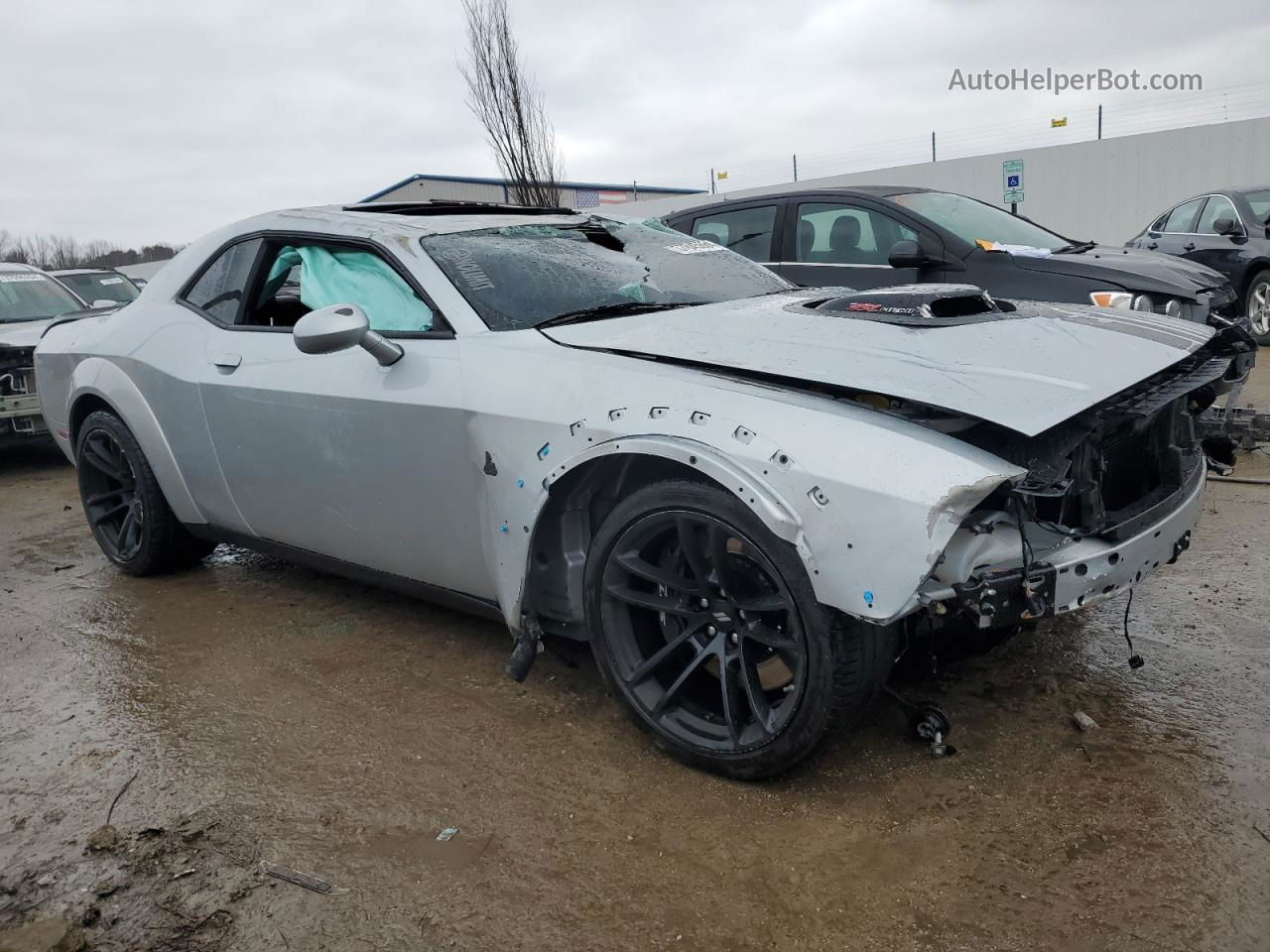 2023 Dodge Challenger R/t Scat Pack Silver vin: 2C3CDZFJ3PH506597