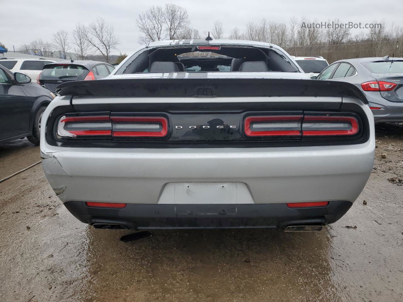 2023 Dodge Challenger R/t Scat Pack Silver vin: 2C3CDZFJ3PH506597