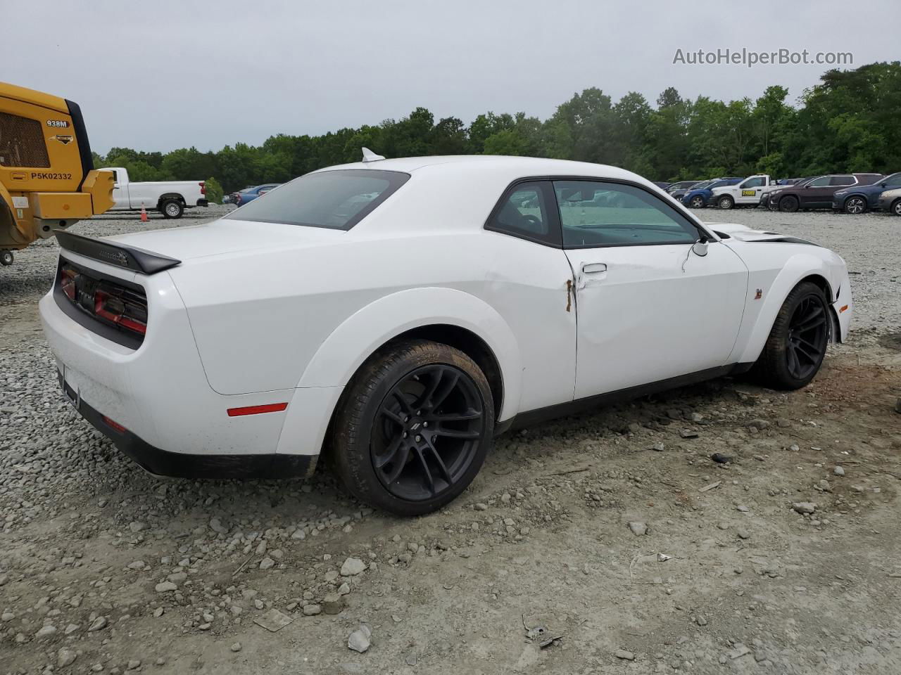 2023 Dodge Challenger R/t Scat Pack Белый vin: 2C3CDZFJ3PH630238