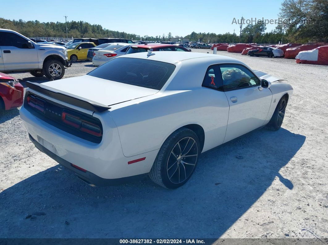 2015 Dodge Challenger R/t Scat Pack White vin: 2C3CDZFJ4FH701008